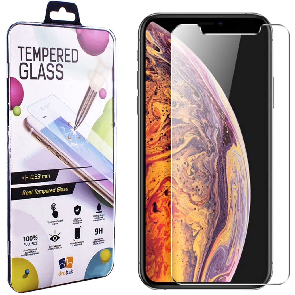 Скло захисне Drobak Apple iPhone XR (474738) - зображення 1