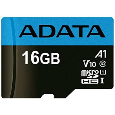 Карта пам'яті ADATA 16GB microSD class 10 UHS-I A1 Premier (AUSDH16GUICL10A1-R) - зображення 1