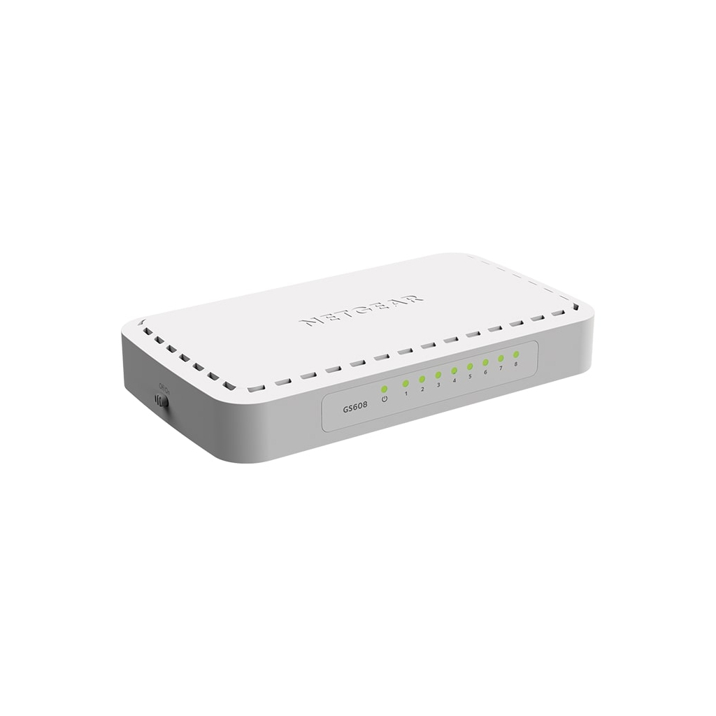 Комутатор мережевий Netgear GS608-400PES - зображення 2