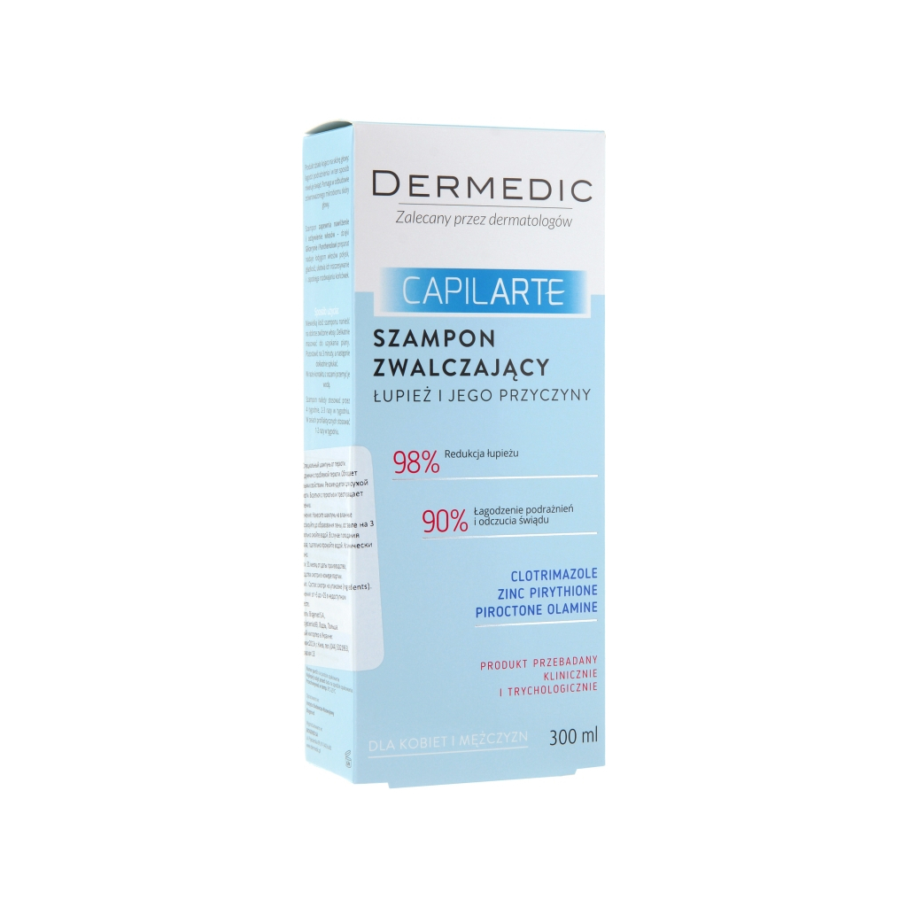 Шампунь Dermedic Capilarte Проти лупи 300 мл (5901643174231) - зображення 3