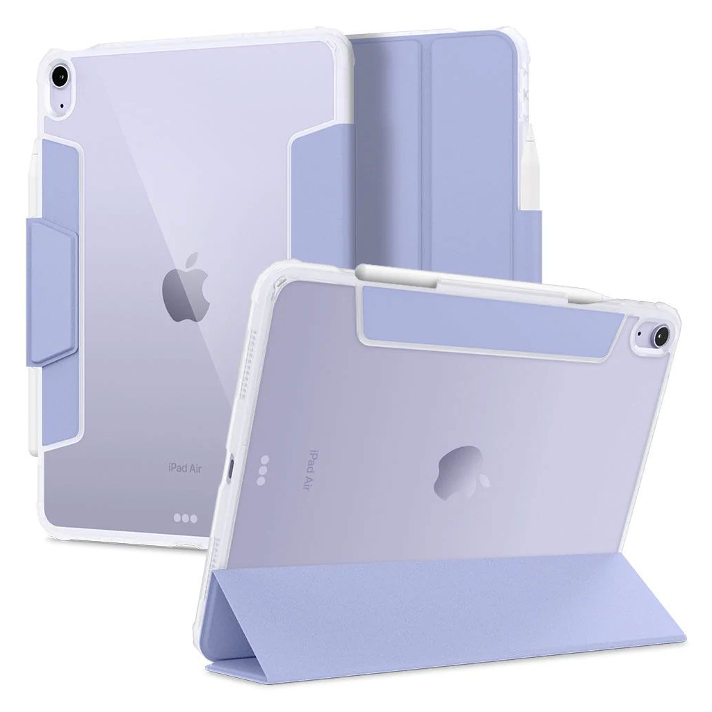 Чохол до планшета Spigen Apple iPad Air 10.9" (2022 / 2020) Ultra Hybrid Pro, Lavender (ACS04567) - зображення 2