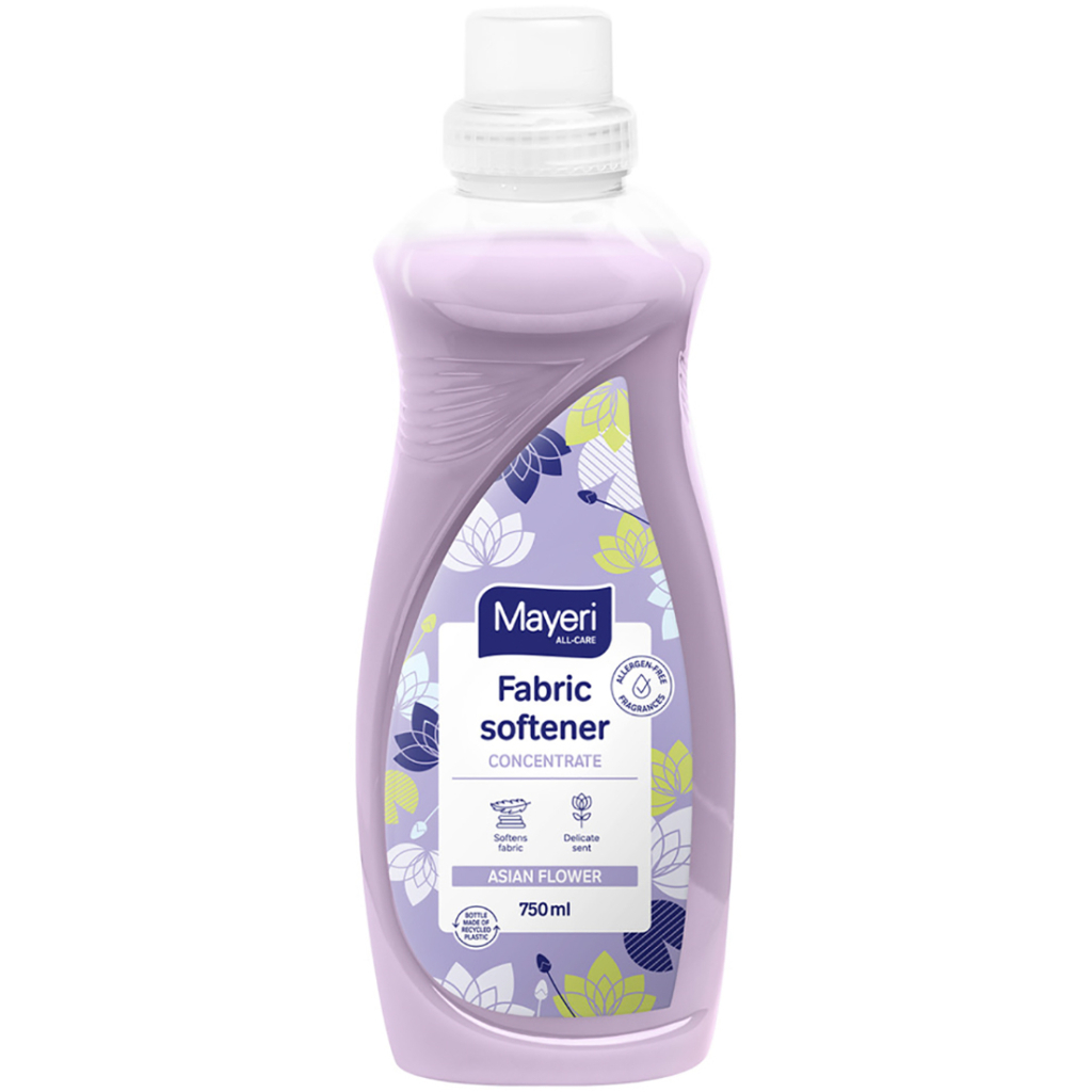 Кондиціонер для білизни Mayeri пом'якшувач Квіти Азії 750 мл (4740060013195) - зображення 1