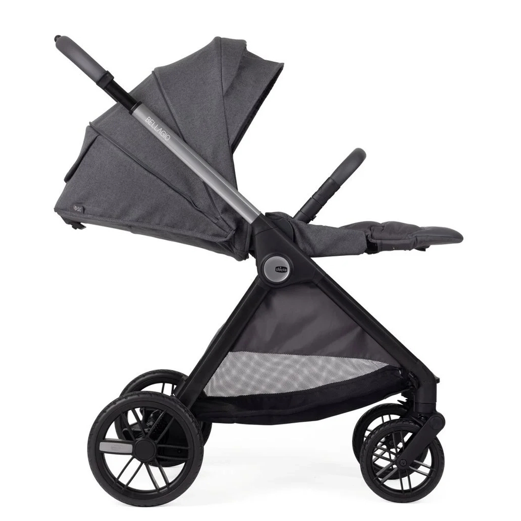 Коляска Chicco 2 в 1 Bellagio Темно-сіра (2900990878017) (87136.45.01) - зображення 6