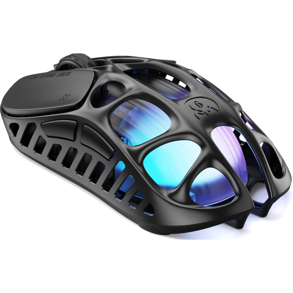 Мишка GravaStar Mercury X Pro 8K Wireless/Bluetooth/USB Black (GSXPRO_BLK) - изображение 3