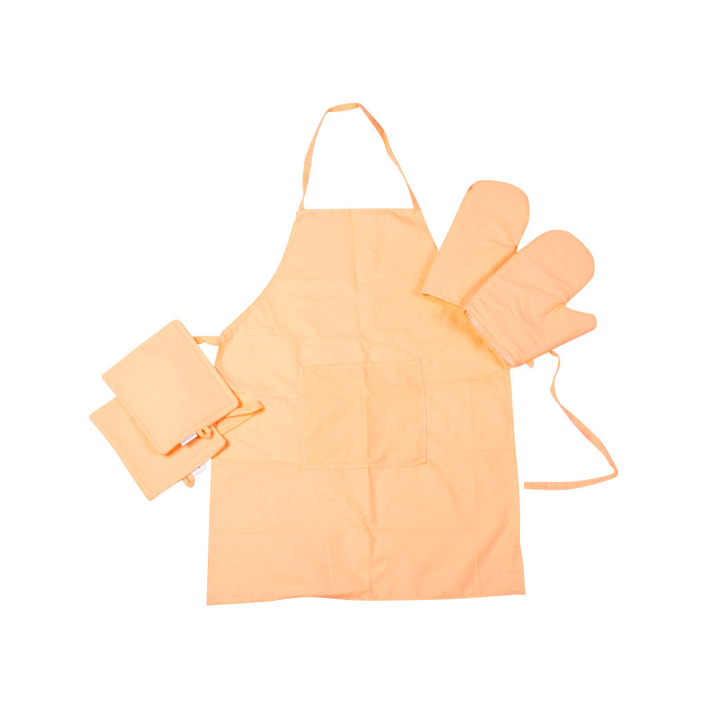 Фартух MirSon Набір 13-1027 Colombo бязь дві прихватки + дві рукавички-прихватки + фартух (2200006752790) - picture 1