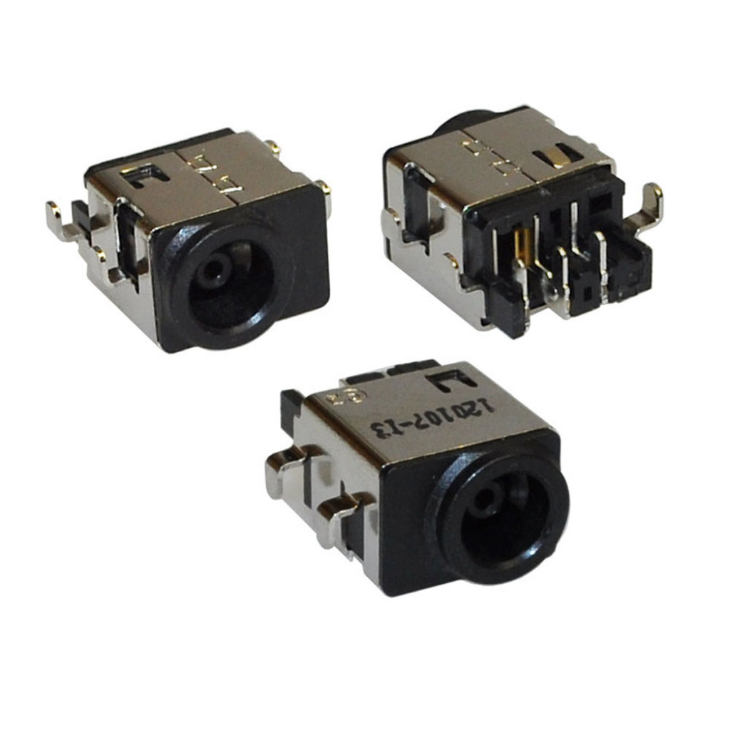 Роз'єм живлення ноутбука для Samsung PJ252A (5.5mm x 3.0mm + center pin) Универсальный (A49016) - зображення 1