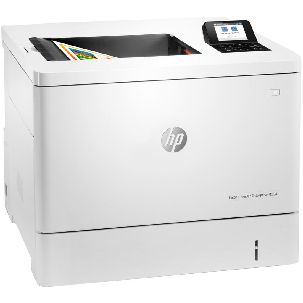 Лазерний принтер HP Color LaserJet Enterprise M554dn (7ZU81A) - зображення 2