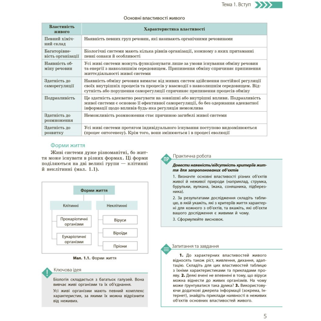 Підручник Біологія і екологія. Профільний рівень. 10 клас - К.М. Задорожний, О.М. Утєвська Ранок (9786170943620) - зображення 10
