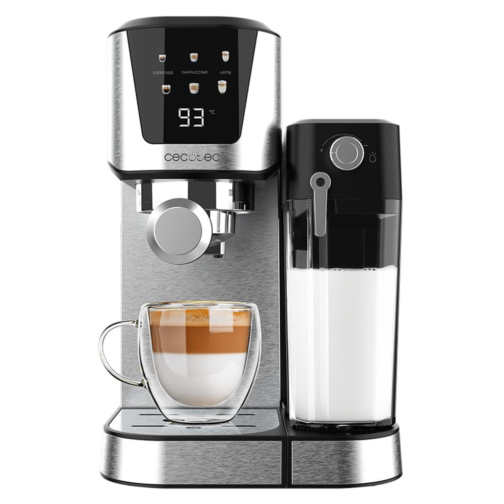Ріжкова кавоварка еспресо Cecotec Power Espresso 20 Cream (CCTC-00651) - зображення 1