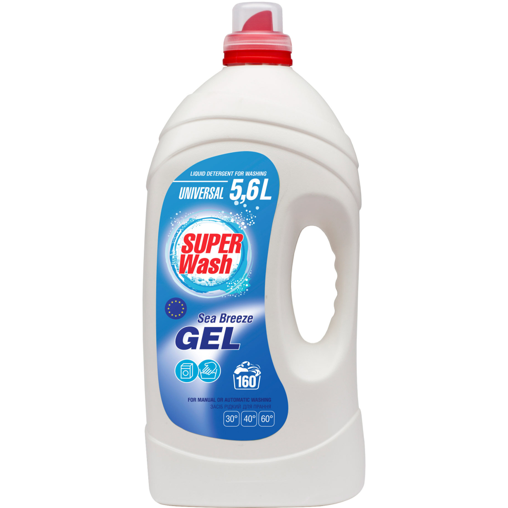 Гель для прання Super Wash Universal 5.6 л (4820096034262) - зображення 1