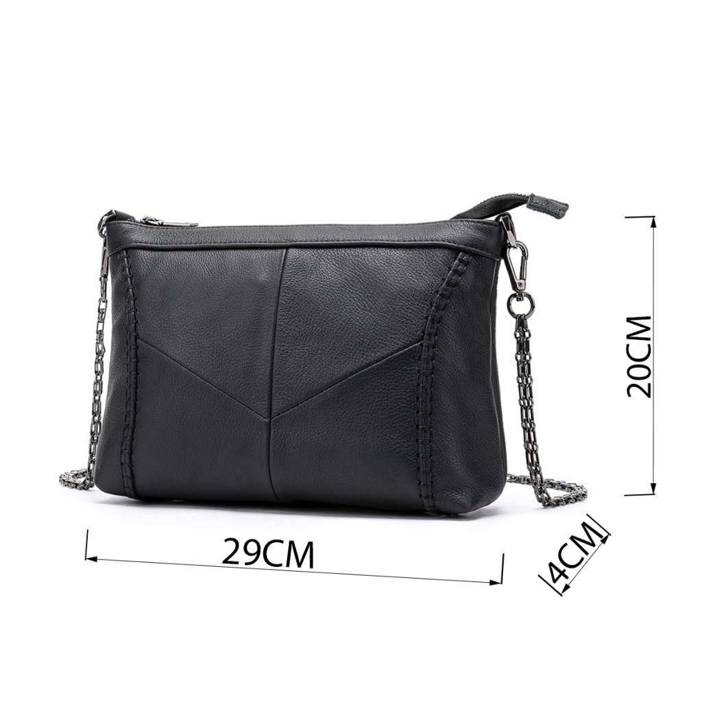 Сумка Vintage Шкіряна Чорна (20051) - зображення 3