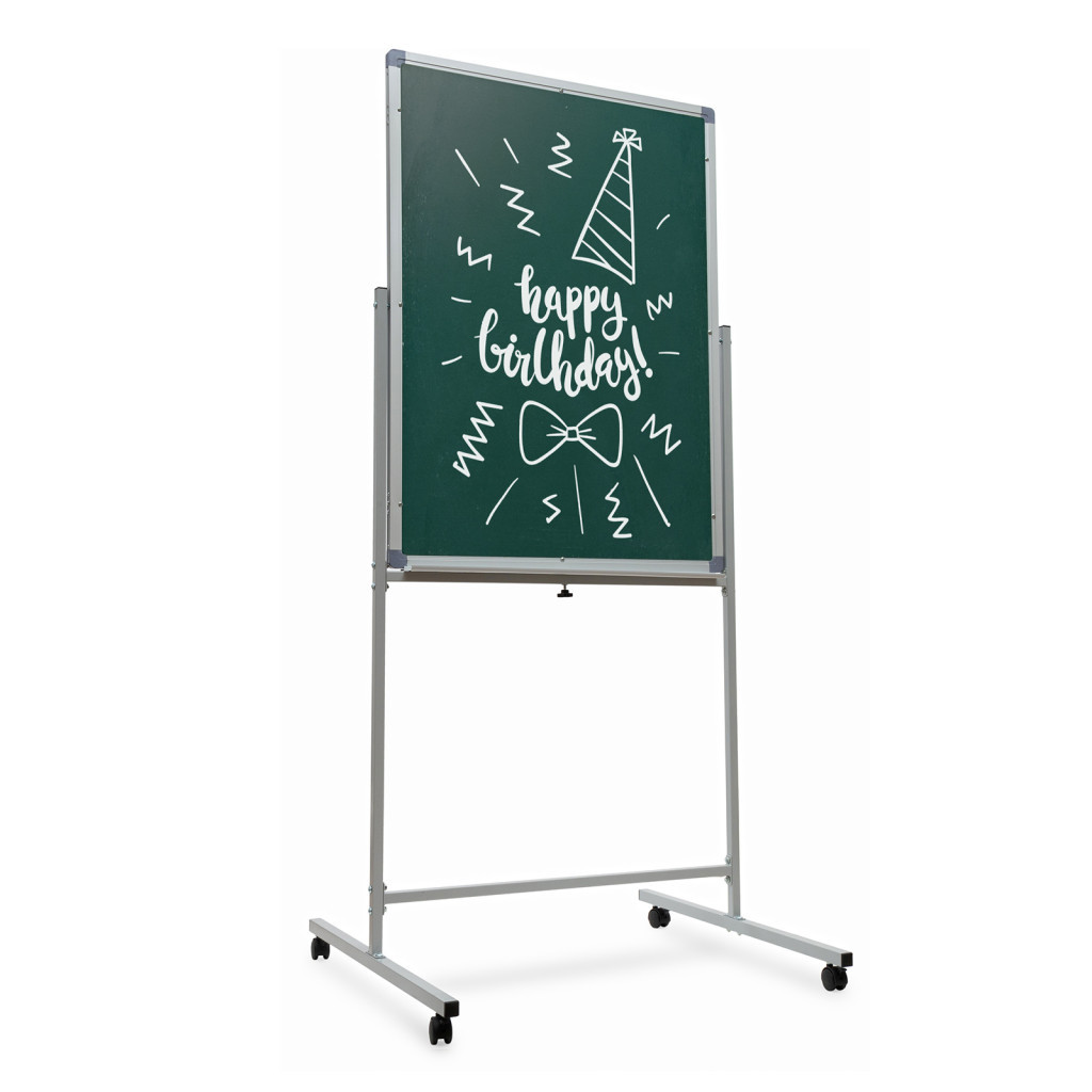 Фліпчарт Sector 75х100см, двосторонній магнітний, крейдяно-маркерний (KM-07510) - зображення 5