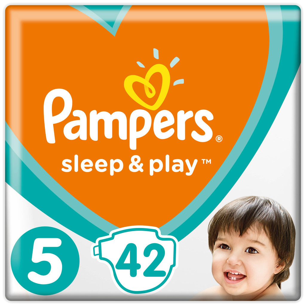 Підгузки Pampers Sleep & Play Junior Розмір 5 (11-16 кг), 42 шт (8001090784674) - зображення 1