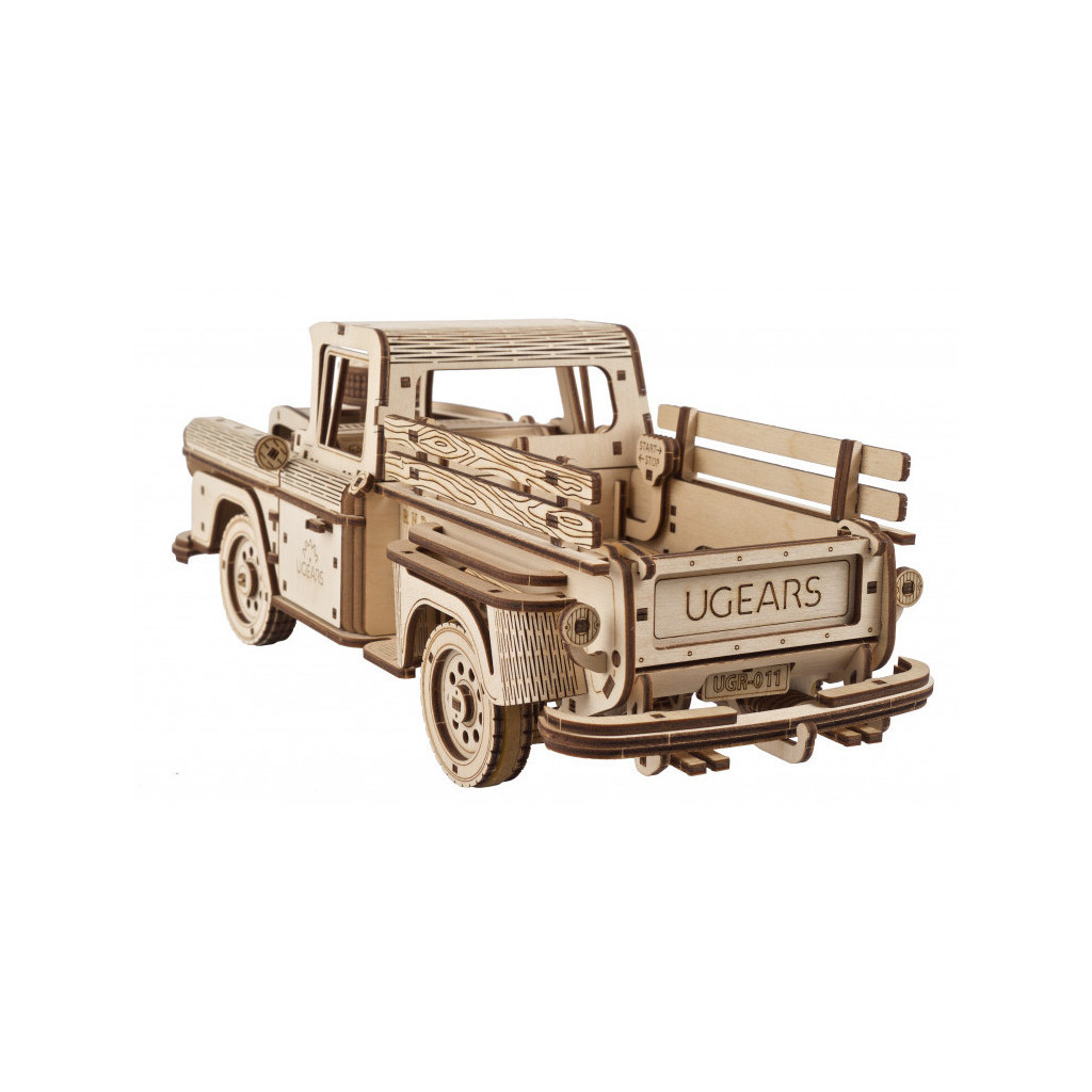 Конструктор Ugears Пікап Лісоруб (6337393) - зображення 4