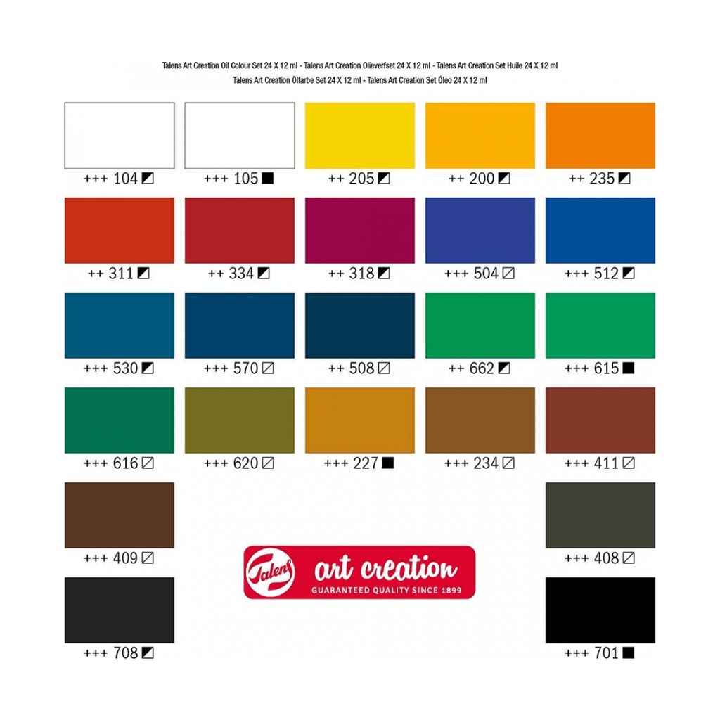 Олійні фарби Royal Talens ArtCreation 24 кольори 12 мл (8712079312855) - изображение 6