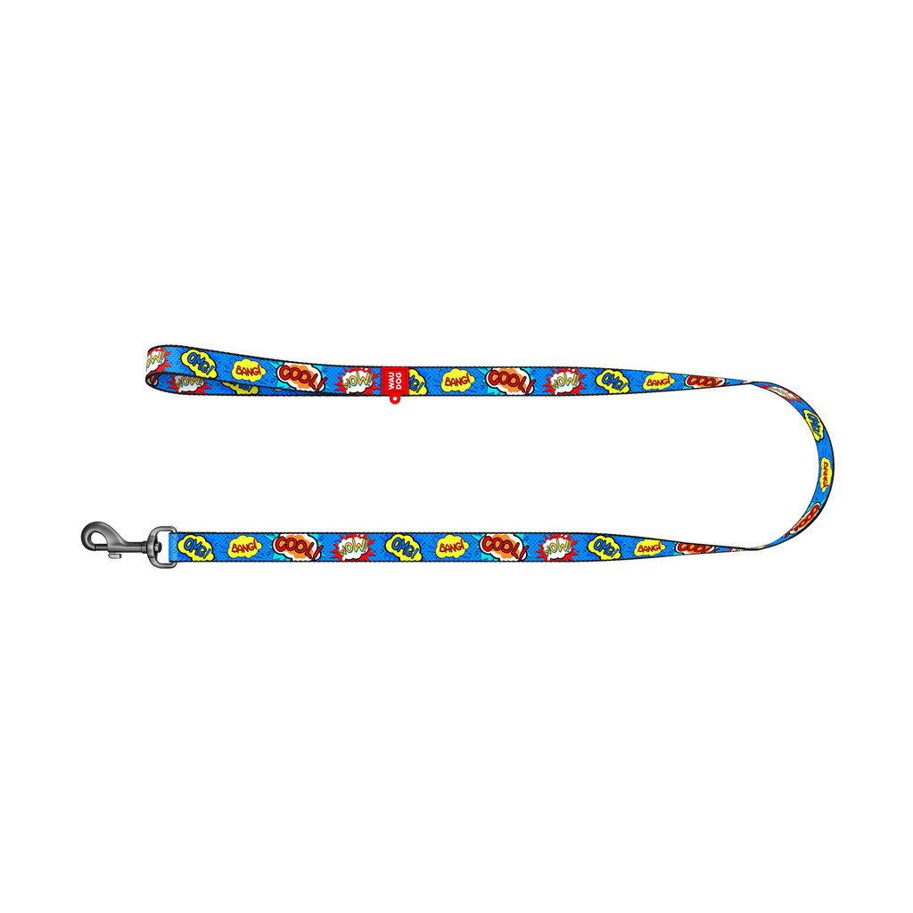 Повідець для собак WAUDOG Nylon "ВАУ" L 25 мм х 122 см (4906) - зображення 2