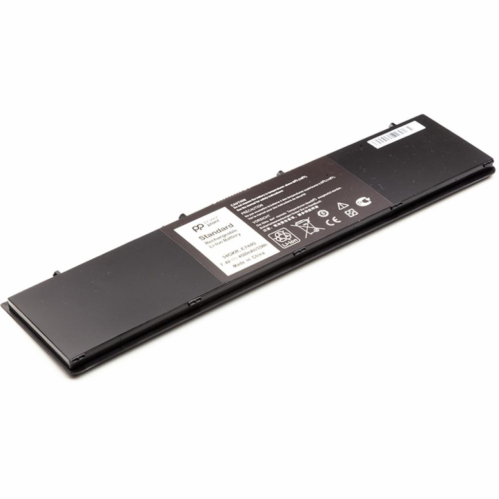 Акумулятор до ноутбука PowerPlant DELL Latitude E7440 Series (DL7440PK) 7.4V 4500mAh (NB440726) - зображення 2