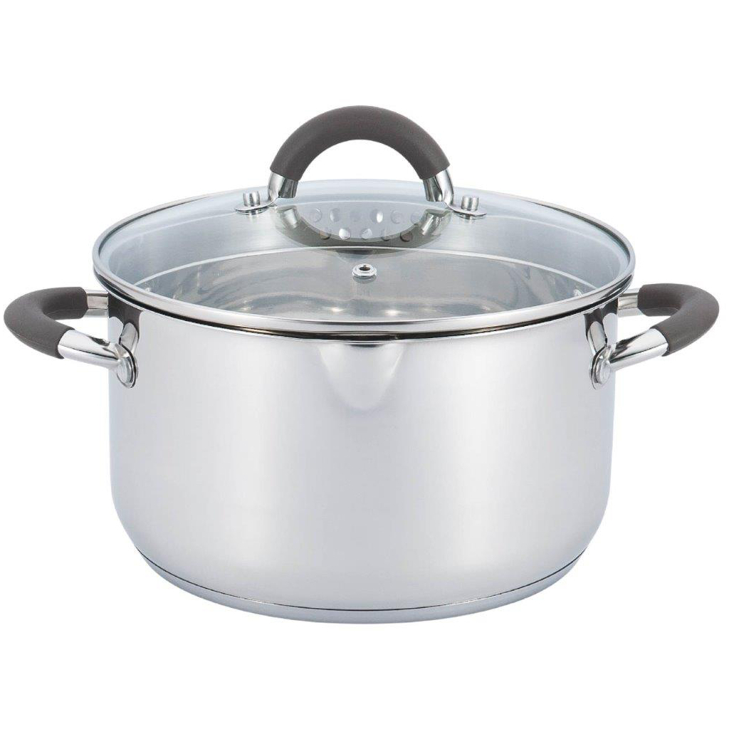 Каструля Gusto Silicon handles 24 см 6,1л (GT-1102-24) - зображення 1