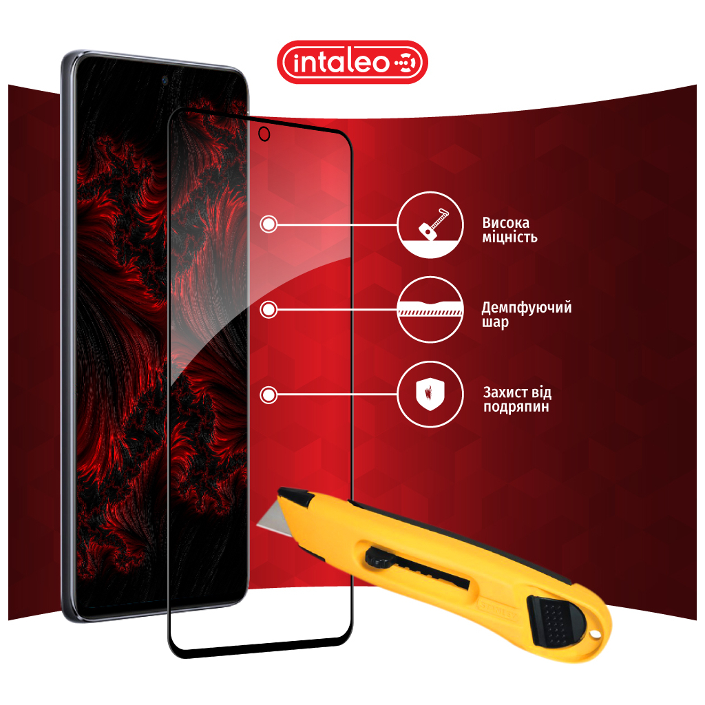 Скло захисне Intaleo Full Glue Huawei Nova 10 SE Black (1283126546495) - зображення 5