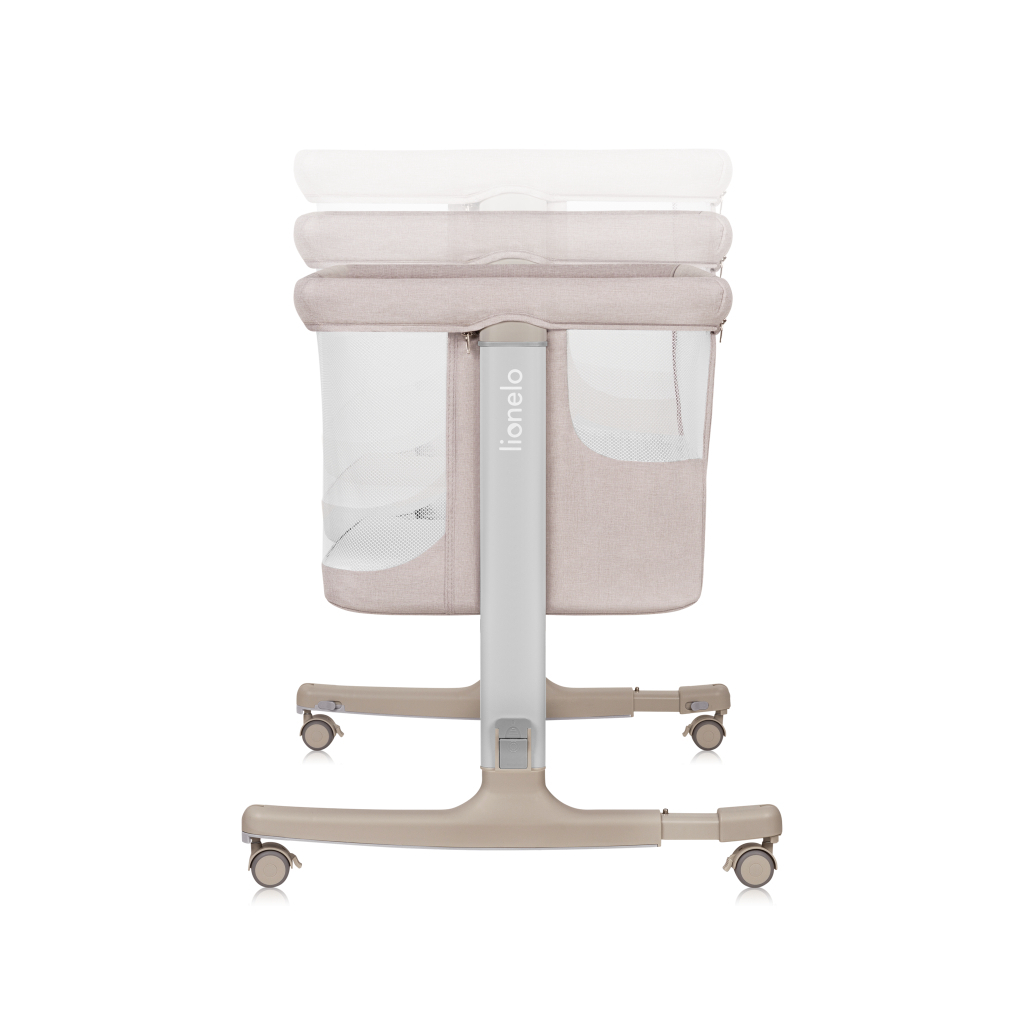 Ліжечко Lionelo приставна AURORA BEIGE CAPPUCCINO (LO-AURORA BEIGE CAPPUCCINO) - изображение 7