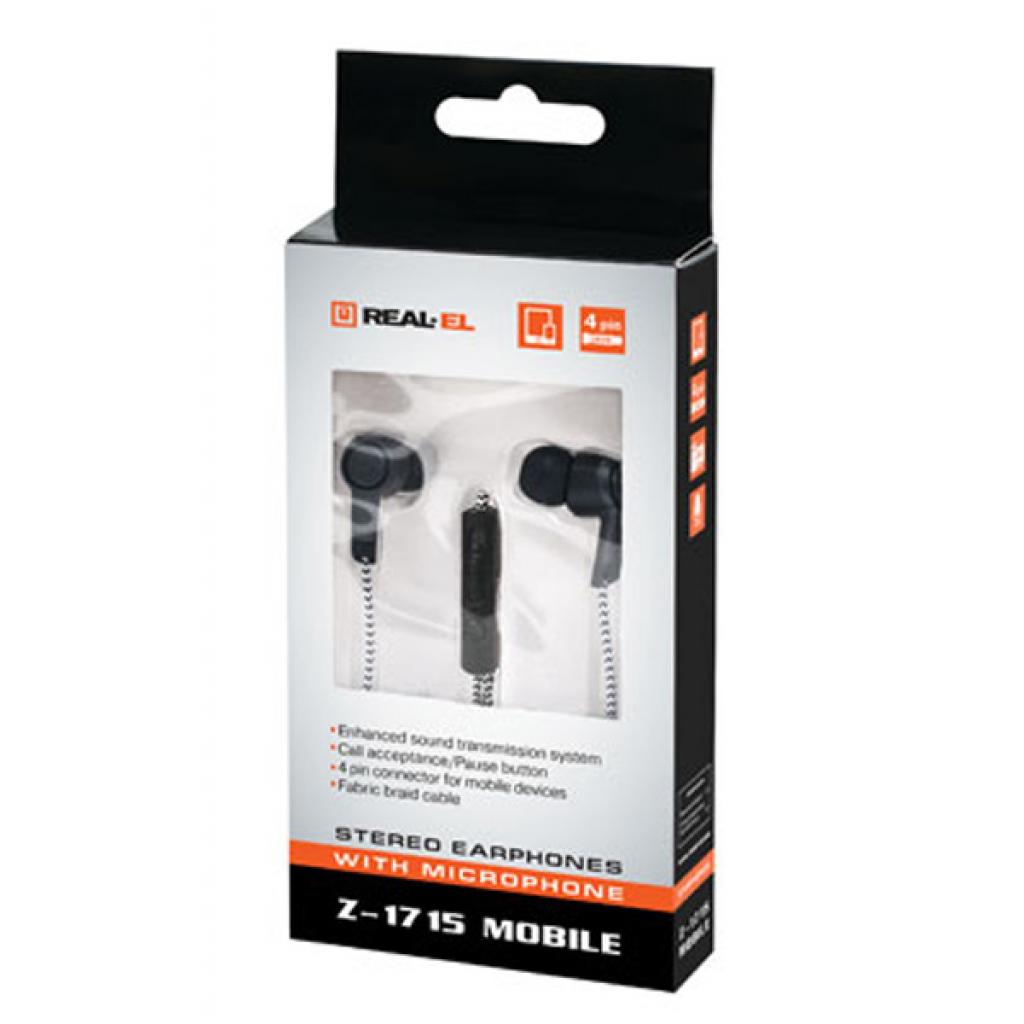 Навушники REAL-EL Z-1715 black - зображення 5