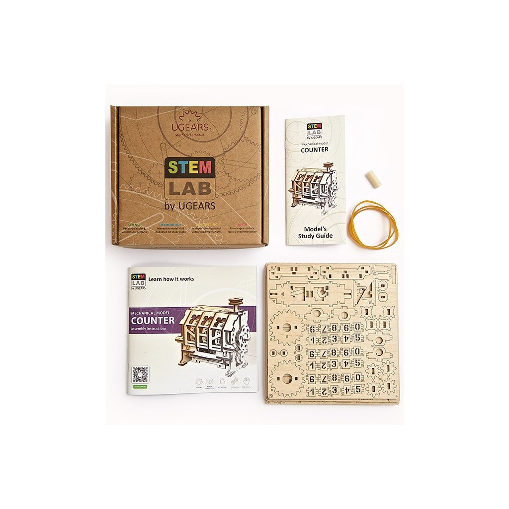 Конструктор Ugears Лічильник (70130) - зображення 10