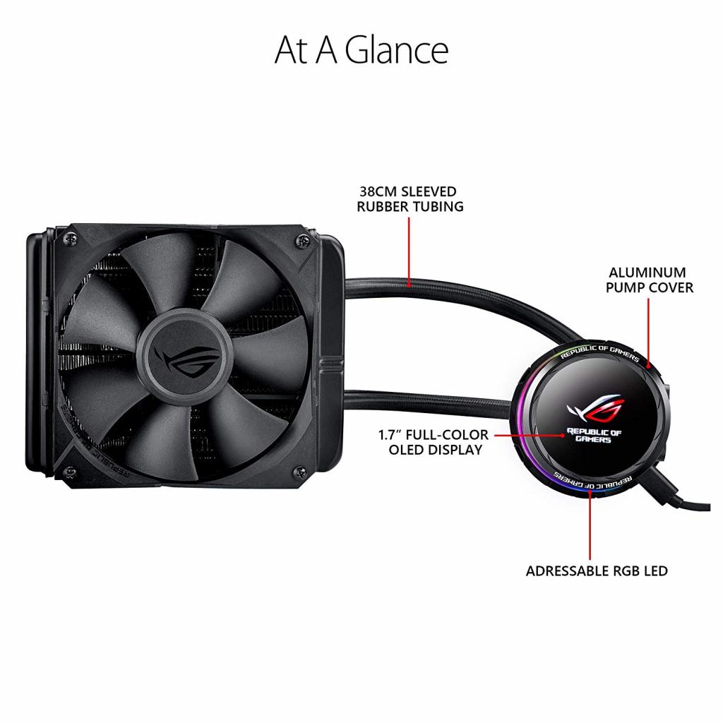 Система рідинного охолодження ASUS ROG-RYUO-120 - зображення 2