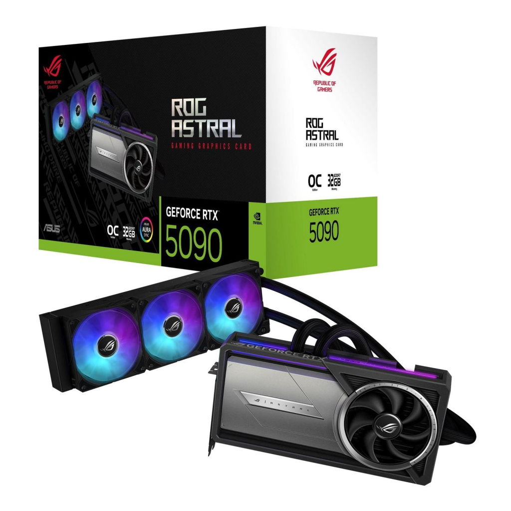 Відеокарта ASUS GeForce RTX5090 32GB ROG ASTRAL LC OC GAMING (ROG-ASTRAL-LC-RTX5090-O32G-GAMING) - изображение 10