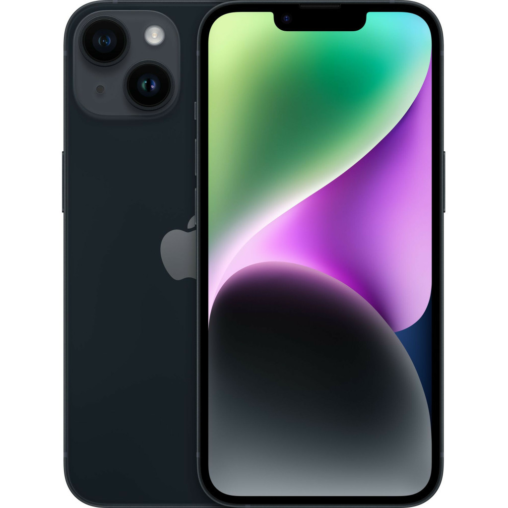 Мобільний телефон Apple iPhone 14 128GB Midnight (MPUF3) - изображение 1