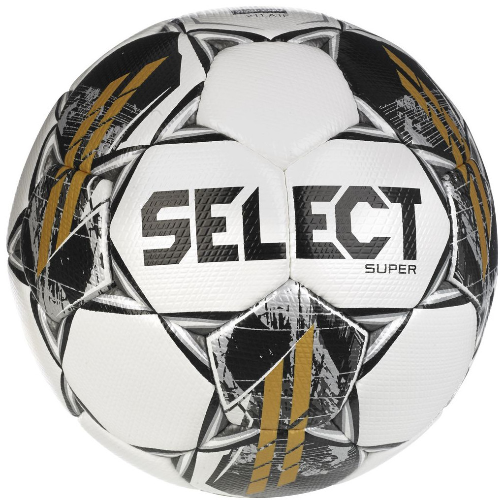 М'яч футбольний Select Super FIFA v23 білий, сірий Уні 5 (5703543315307) - зображення 1