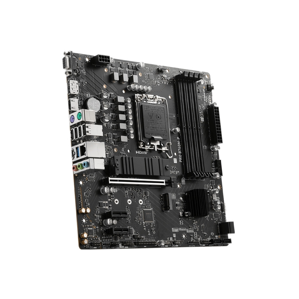 Материнська плата MSI PRO B760M-P - зображення 4