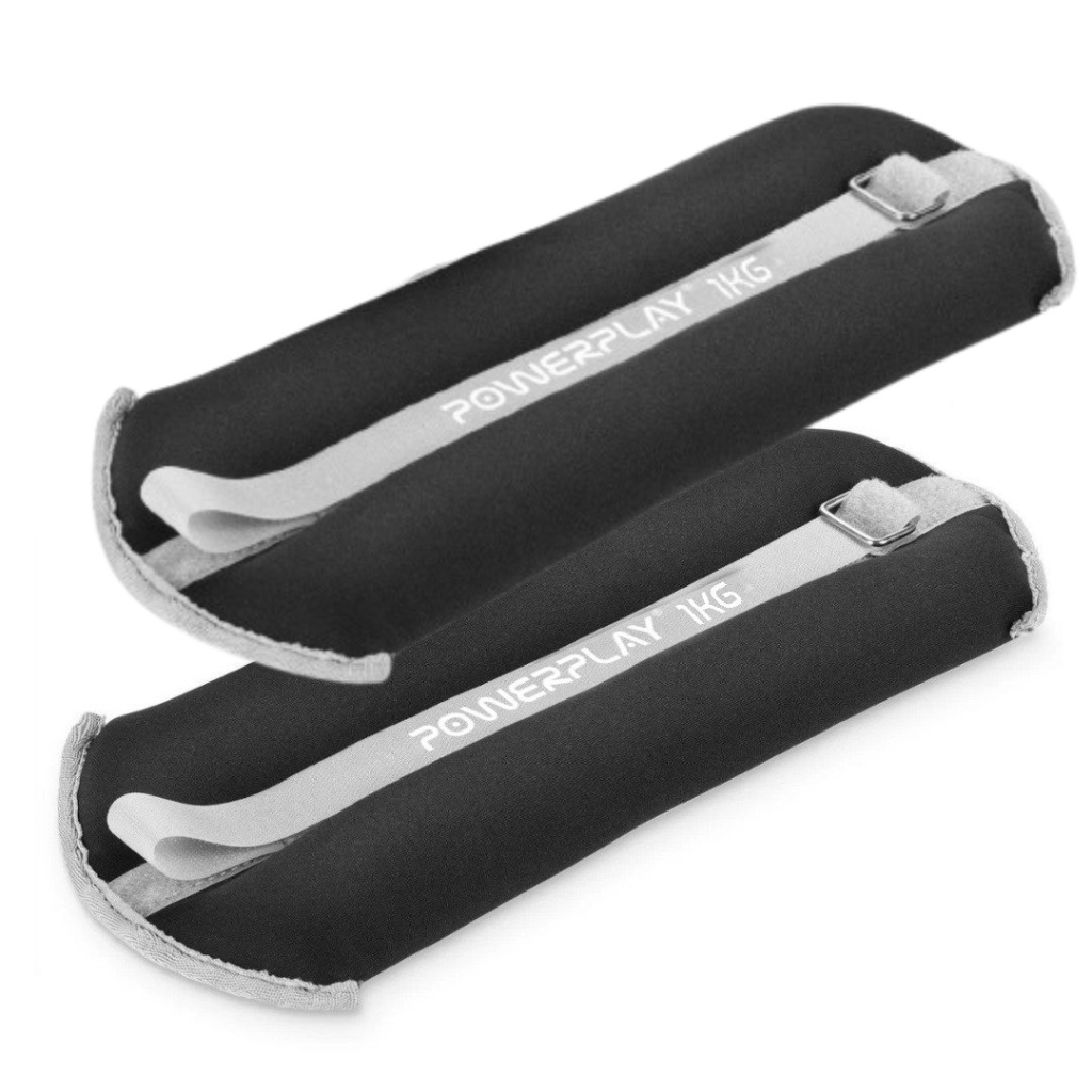 Обважнювач PowerPlay PP-4349 Ankle/Wrist Weights 1 х 2 шт Чорні (PP_4349_Black_1) - изображение 2