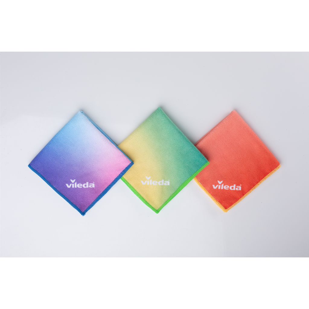Серветки для прибирання Vileda Microfibre Colors Design 3 шт. (4023103208124) - зображення 2