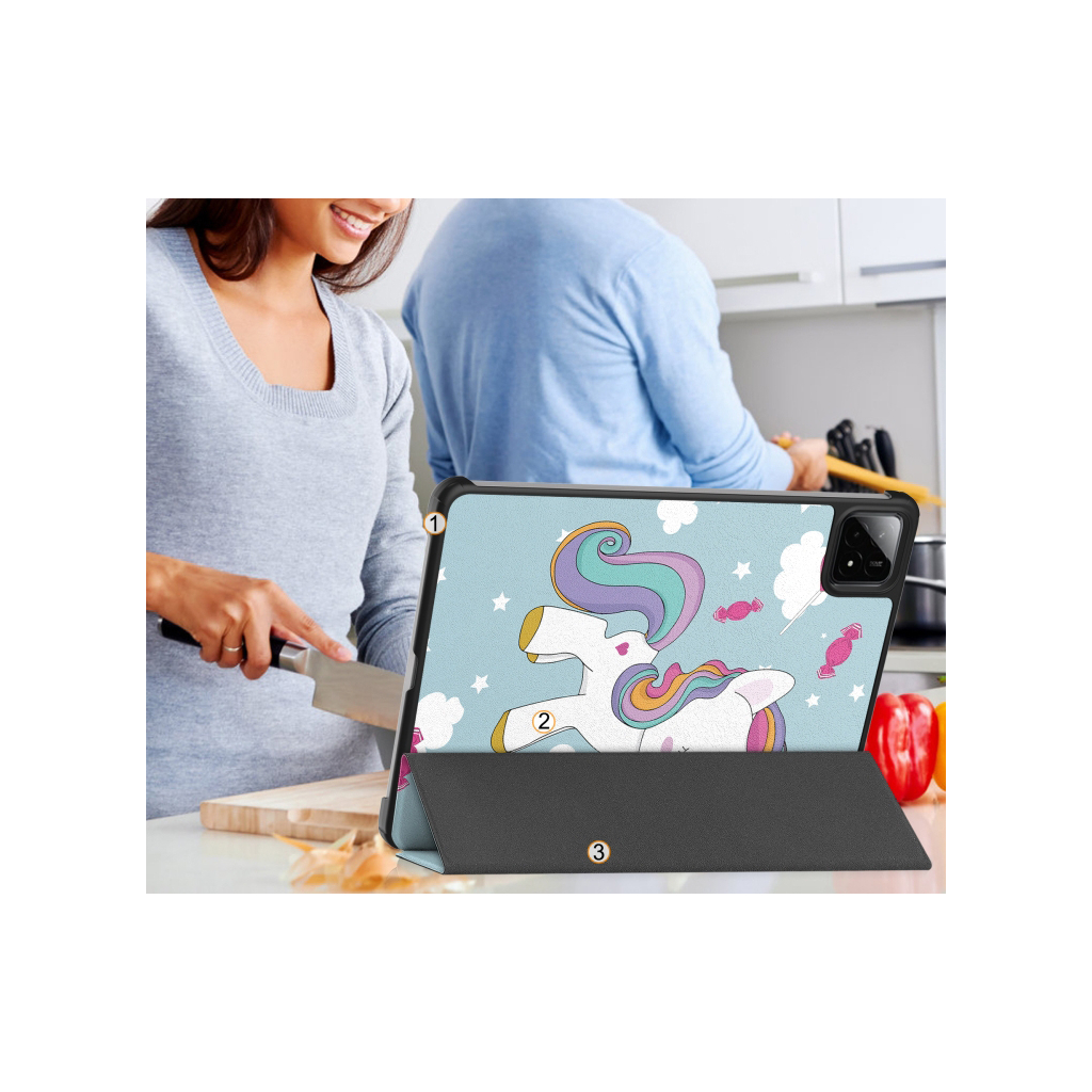 Чохол до планшета BeCover Smart Case Xiaomi Pad 7 / 7 Pro 11.2" Unicorn (712816) - зображення 10