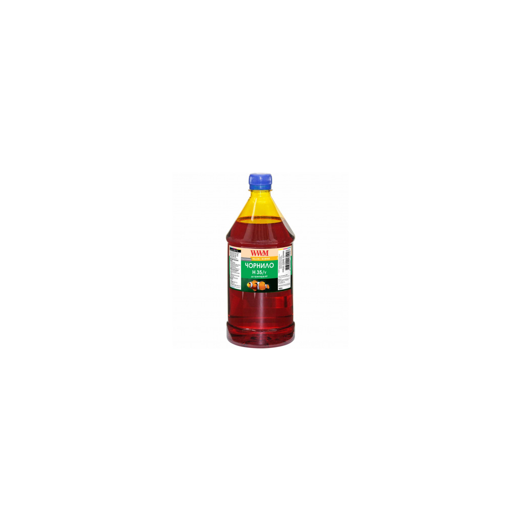 Чорнило WWM HP 22/134/121 1000г Yellow (H35/Y-4) - зображення 1