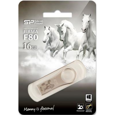 USB флеш накопичувач Silicon Power 16GB Firma F80 USB 2.0 (SP016GBUF2F80V1C14) - зображення 4