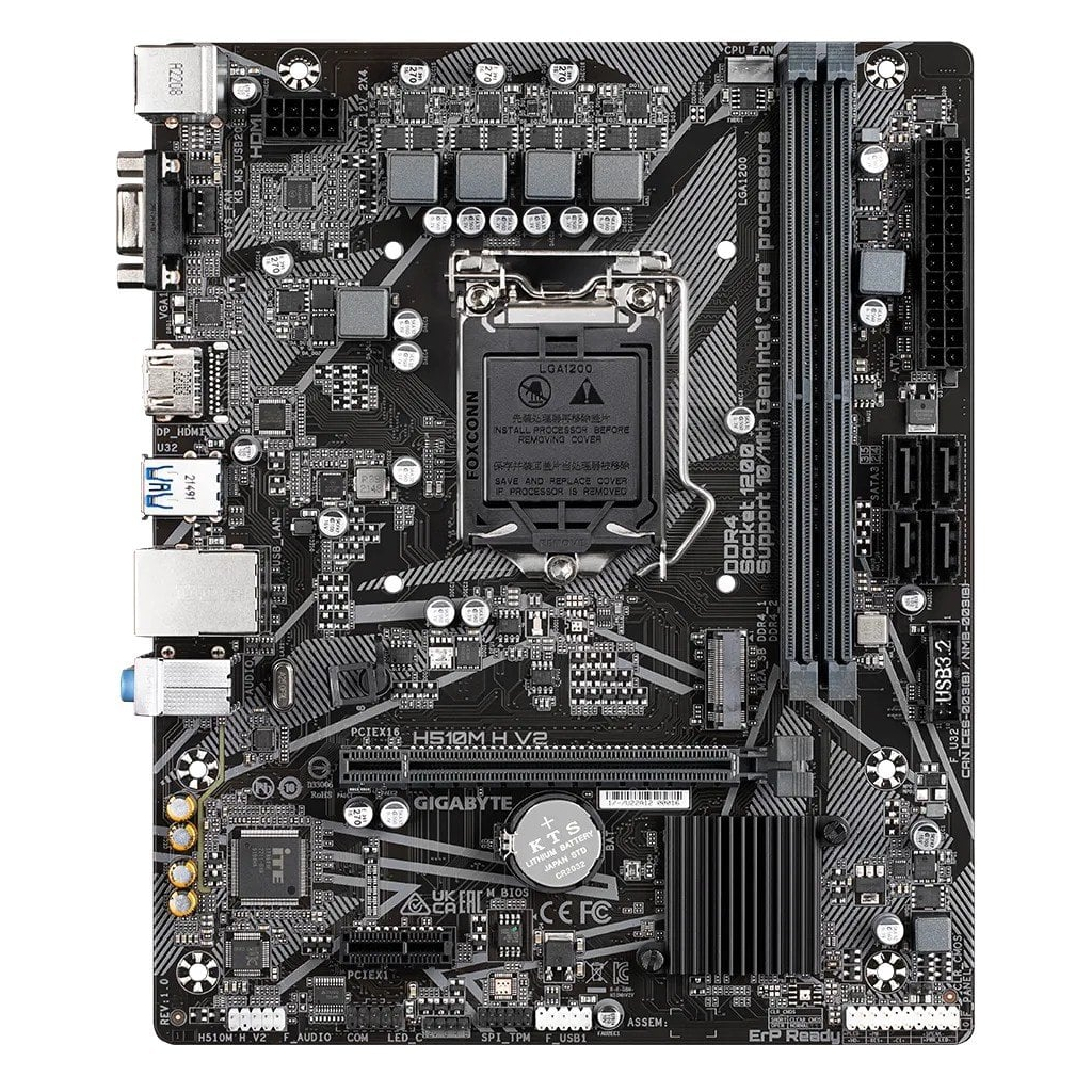 Материнська плата GIGABYTE H510M H (H510M H V2) - зображення 1