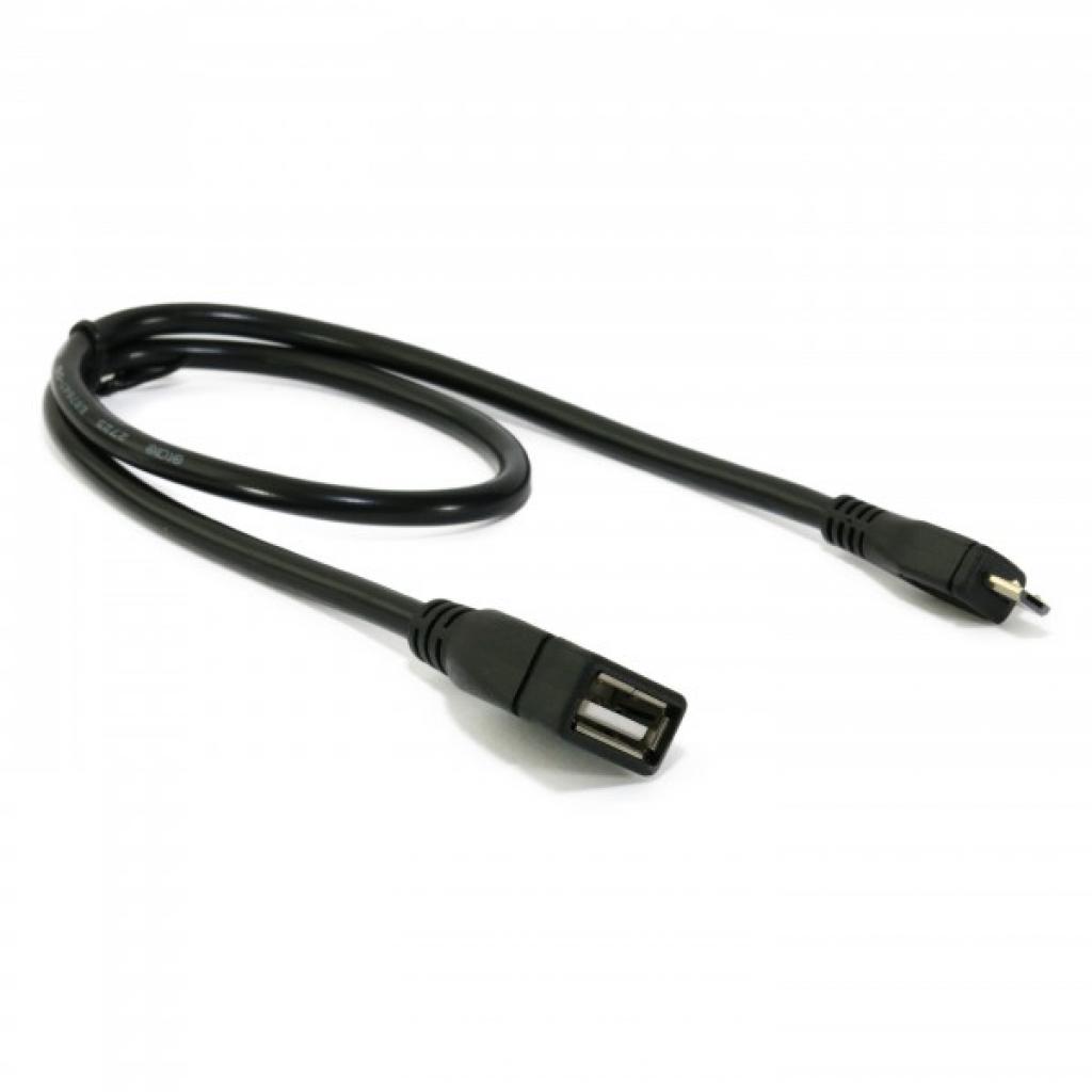Перехідник OTG USB 2.0 AF to Micro 5P 0.5m Extradigital (KBO1617) - зображення 3