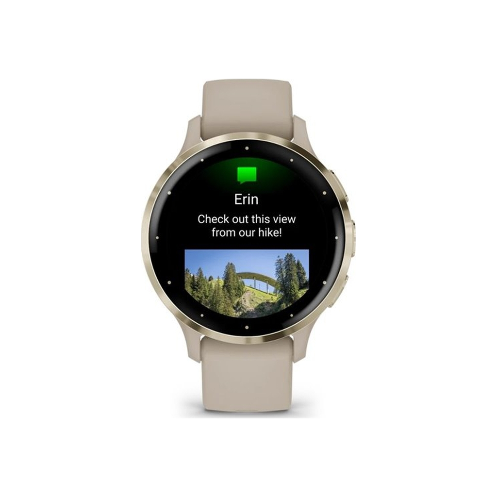Смарт-годинник Garmin Venu 3S, French Gray + Soft Gold, GPS (010-02785-02) - зображення 7