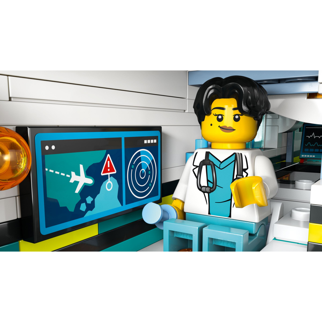Конструктор LEGO City Літак швидкої медичної допомоги (60465) - зображення 7