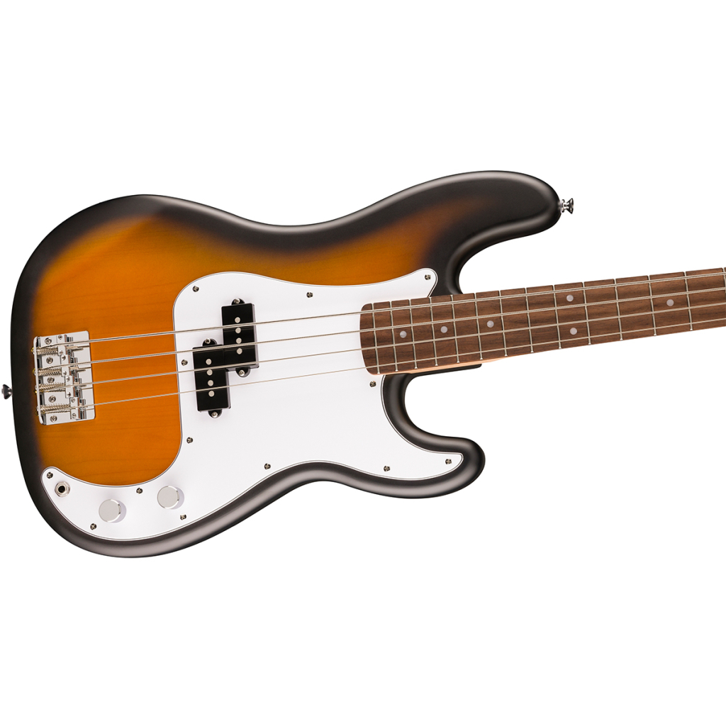 Бас-гітара Squier by Fender Debut Precision Bass LRL 2 Tone Sunburst (236115) - зображення 3