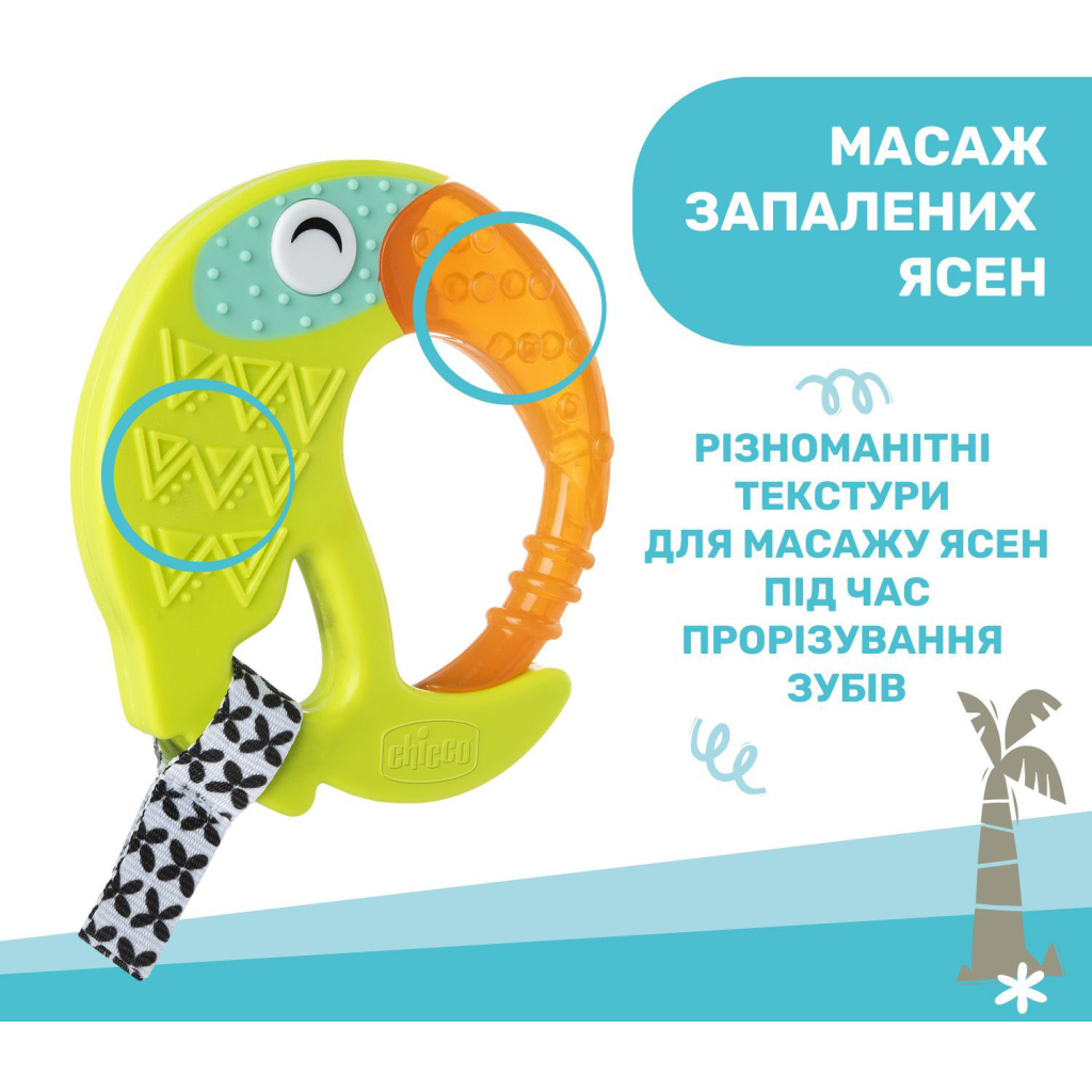 Прорізувач Chicco Тукан Салатовий (28160.30) - изображение 4