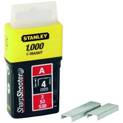 Скоби Stanley Light Duty тип а, 4мм, 1000шт (1-TRA202T) - зображення 2