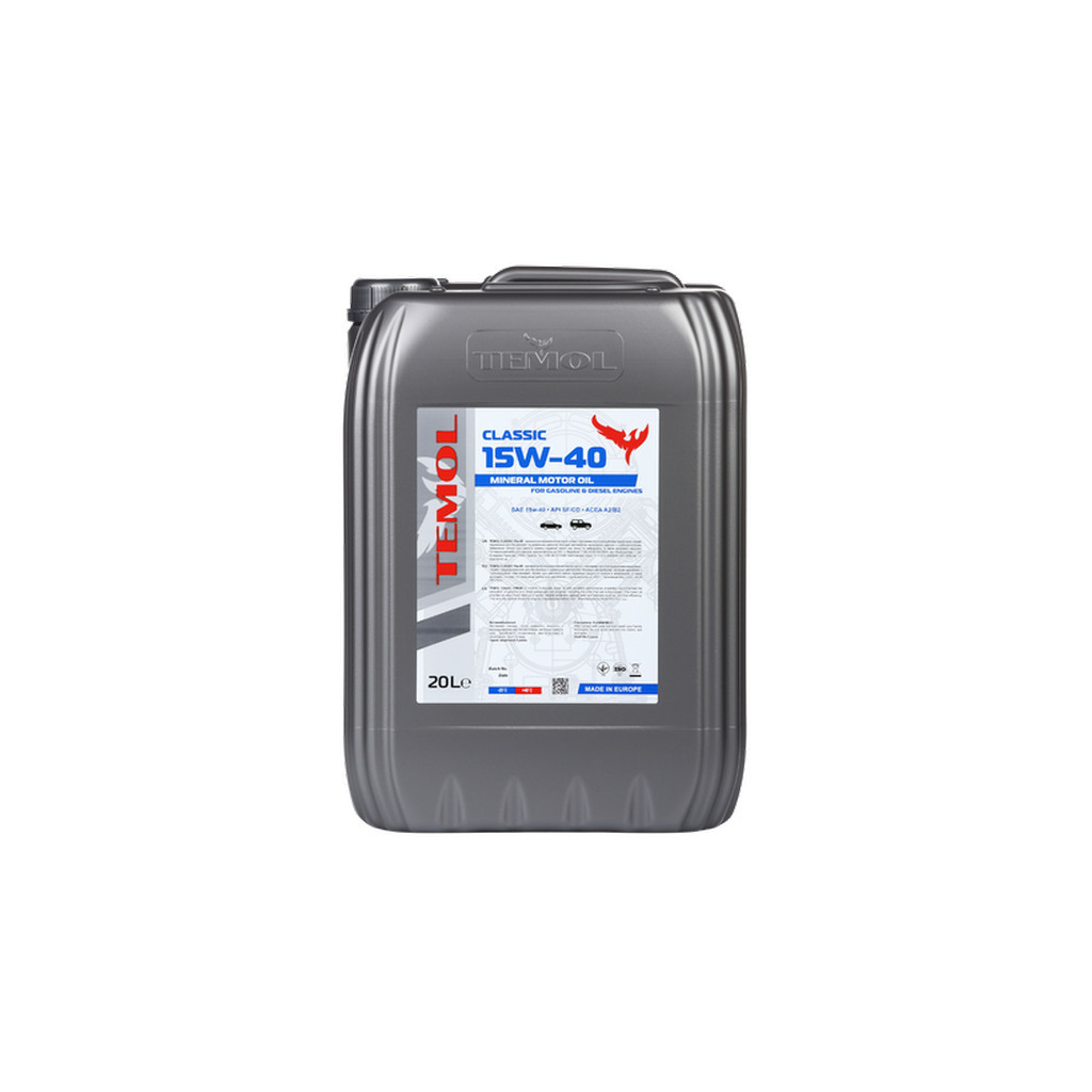 Моторна олива TEMOL Classic 15W40 20л (TEMOL 62899) - зображення 1