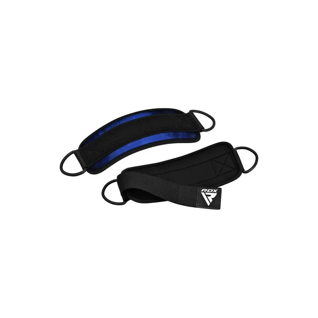 Манжета для тяги RDX A4 Gym Ankle Pro Blue Pair (WAN-A4U-P) - зображення 4
