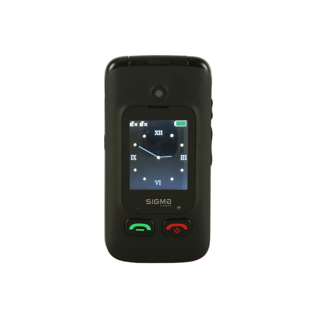 Мобільний телефон Sigma Comfort 50 Shell Duo Type-C Black (4827798212523) - зображення 1