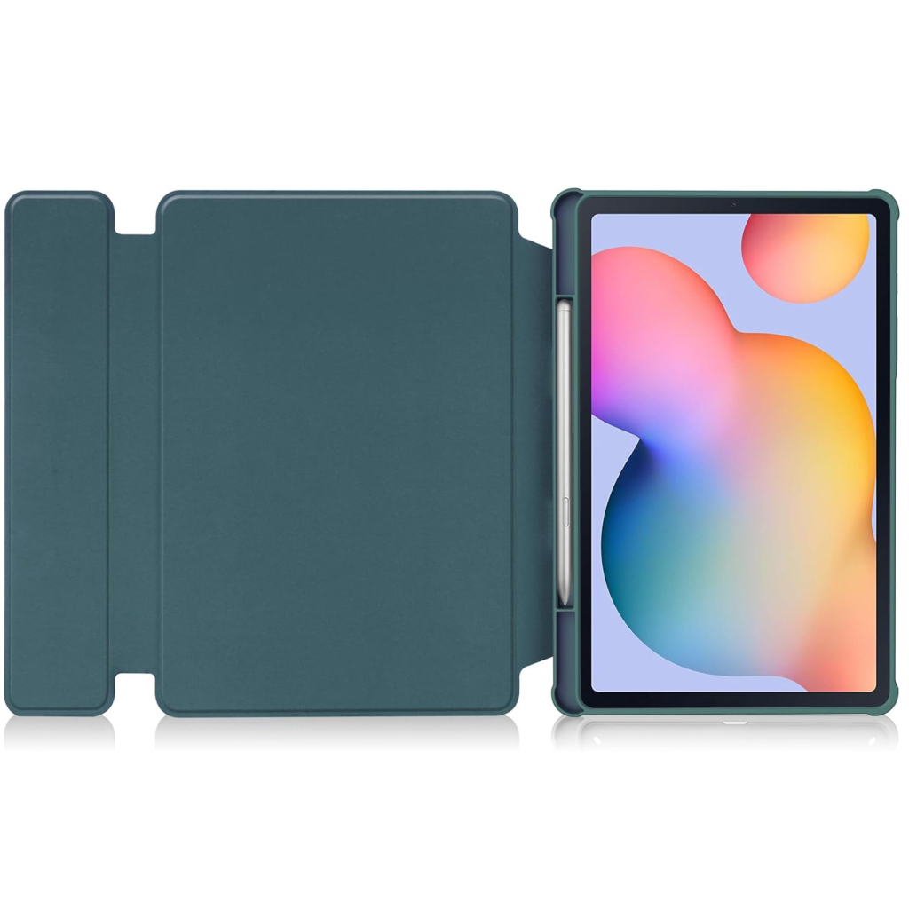 Чохол до планшета BeCover 360° Rotatable + Keyboard Samsung Tab S6 Lite 10.4 P610/P613/P615/P619 Dark Green (712406) - зображення 3