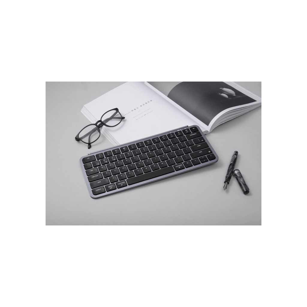 Клавіатура Keychron B1 Pro Wireless/Bluetooth/USB UA Space Gray (B1P-K1-UA) - зображення 11