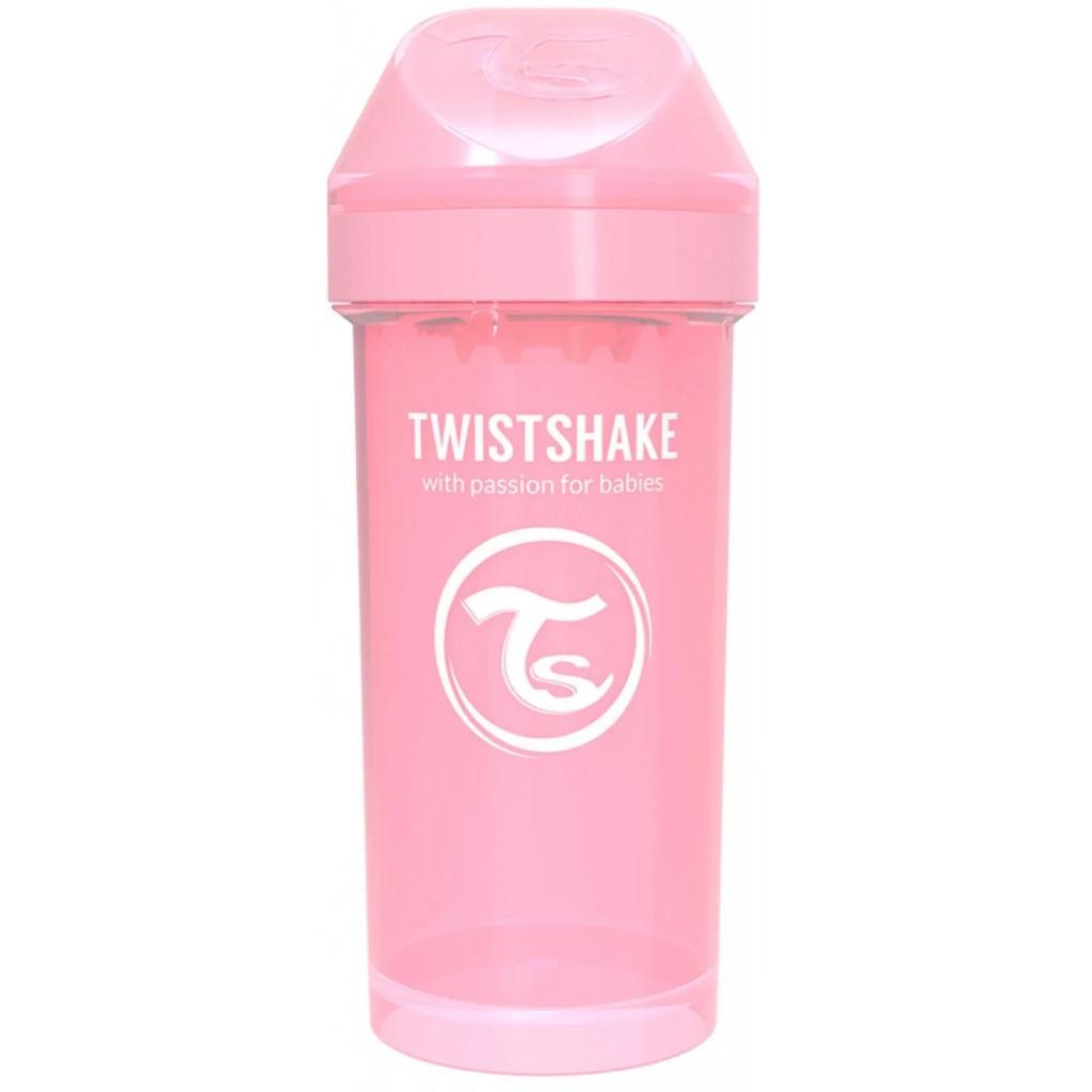 Поїльник-непроливайка Twistshake 360 мл 78279 світло-рожева (69893) - зображення 1