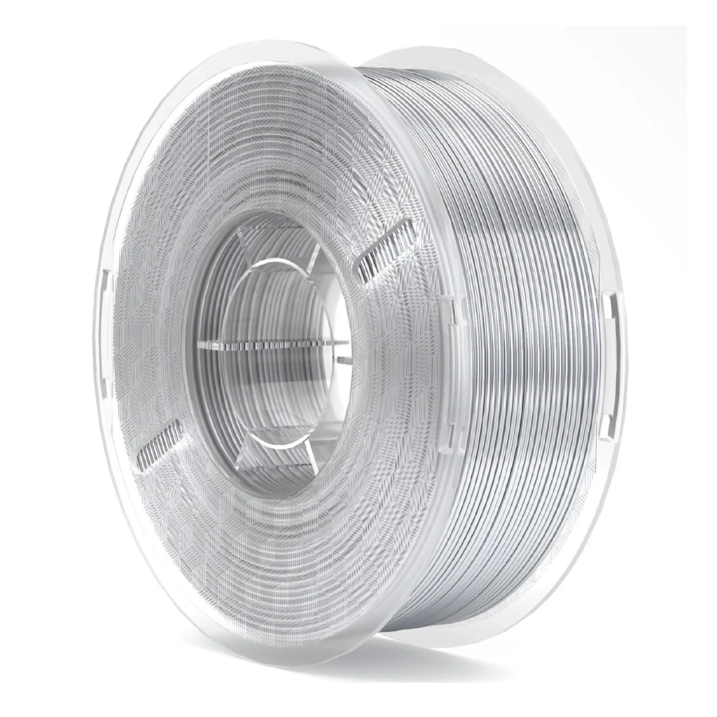 Пластик для 3D-принтера ELEGOO PLA silk gloss 1кг, 1.75мм, silver (50.203.0111) - зображення 1